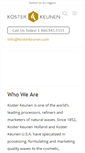 Mobile Screenshot of kosterkeunen.com